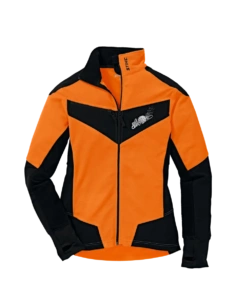 Fleecejack, DYNAMIC, maat XL, fluo-oranje