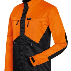 Jack, DYNAMIC, maat M, antraciet/refl. oranje