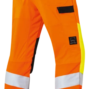 Reflecterende broek, met bescherming tegen snijwonden, Protect MS, maat XL
